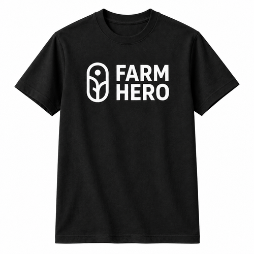 Black tee, front only