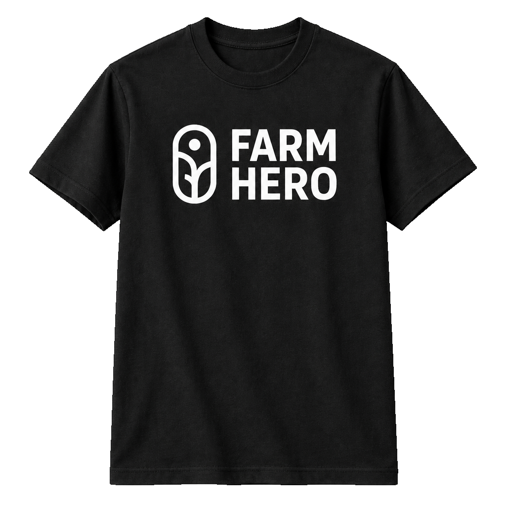 Black tee, front only