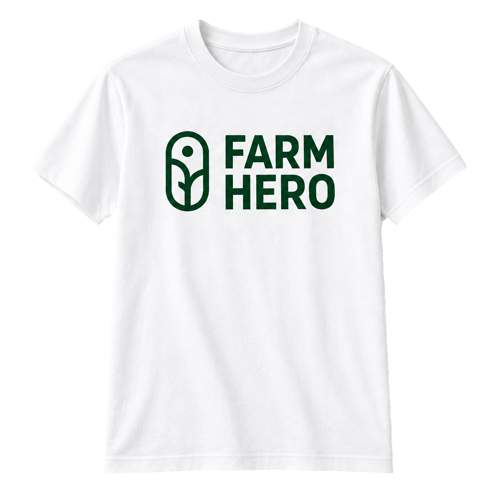 White tee, front only