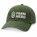 Olive green Farm Hero cap