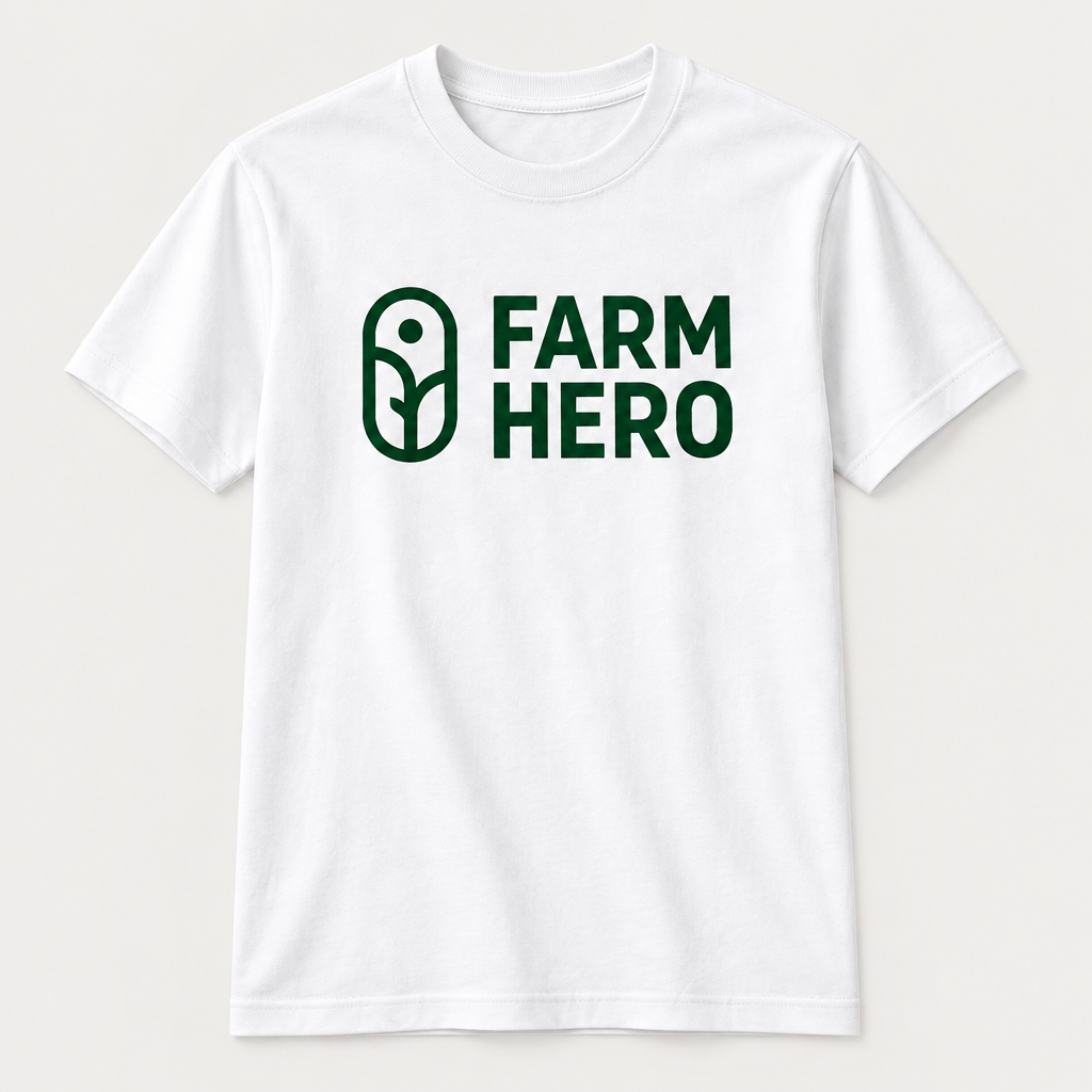 White tee, front only